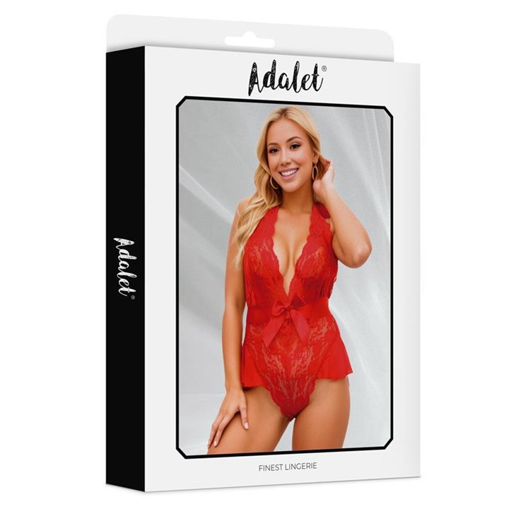 Violet V Neckline Teddy - A-818 - Teknashop Ltd
