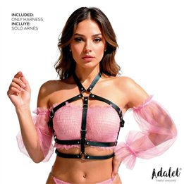 Elva Vegan Leather Chest Harness One size - A034 - Teknashop Ltd