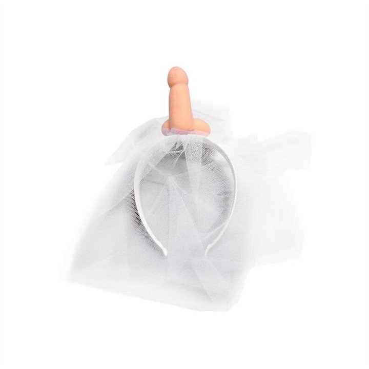Veil headband with a penis - 8412345010576 - Teknashop Ltd
