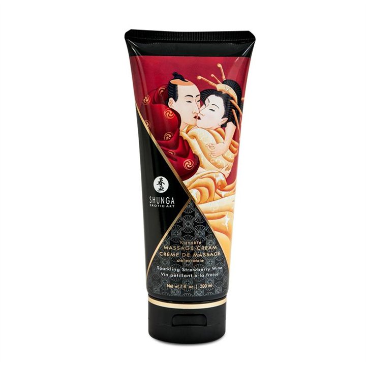Shunga Massage Cream Wine Aroma - S9041089 - Teknashop Ltd
