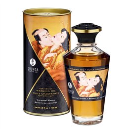 Shunga Warming Massage Oil Caramel Aroma - S9022156 - Teknashop Ltd