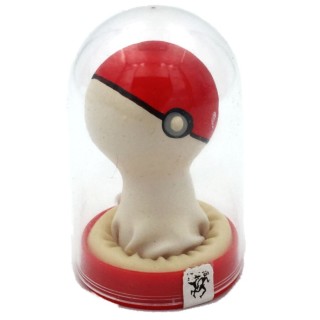 CONDOMERIE - HANDPAINTED NOVELTY CONDOMS POKEBALL RED-WHITE - D-243243 - Teknashop Ltd
