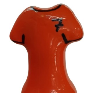 CONDOMERIE - HANDPAINTED NOVELTY CONDOMS ORANGE SHIRT - D-243253 - Teknashop Ltd
