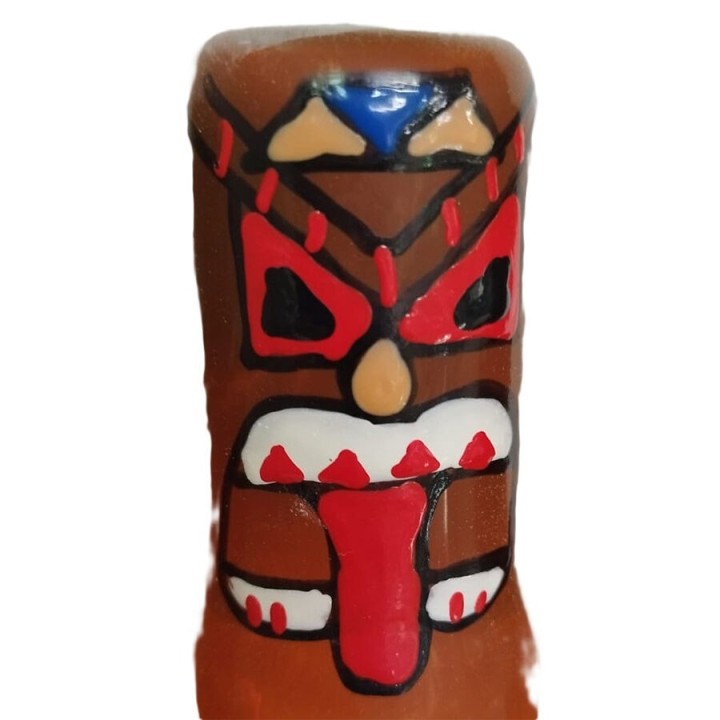 CONDOMERIE - HANDPAINTED NOVELTY CONDOMS TIKI TOTEM-01 - D-243260 - Teknashop Ltd