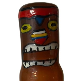 CONDOMERIE - HANDPAINTED NOVELTY CONDOMS TIKI TOTEM-HAWAII-03 - D-243262 - Teknashop Ltd