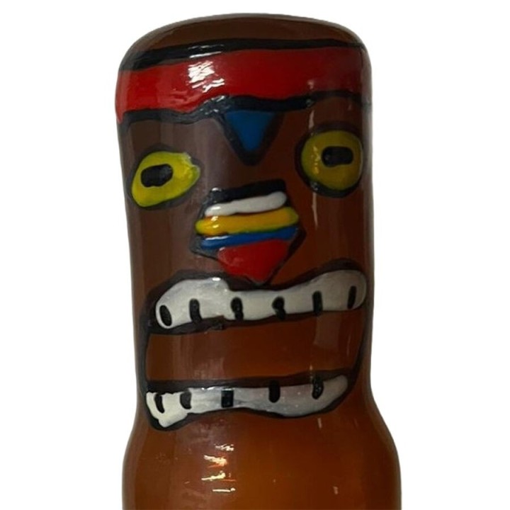 CONDOMERIE - HANDPAINTED NOVELTY CONDOMS TIKI TOTEM-HAWAII-03 - D-243262 - Teknashop Ltd