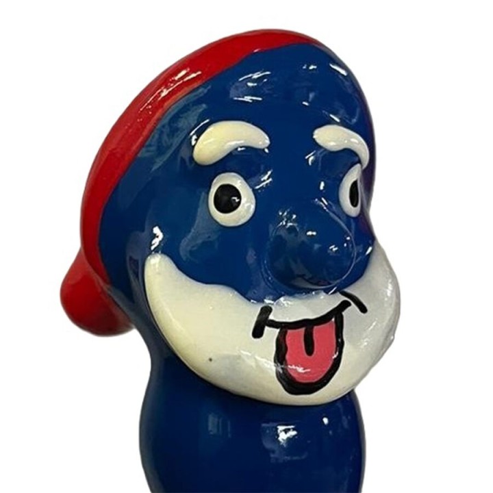 CONDOMERIE - HANDPAINTED NOVELTY CONDOMS BLUE GRANDPA - D-243267 - Teknashop Ltd