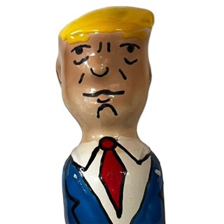 CONDOMERIE - HANDPAINTED NOVELTY CONDOMS GRUMPY TRUMP - D-243271 - Teknashop Ltd