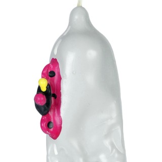CONDOMERIE - HANDPAINTED NOVELTY CONDOMS MOTORBIKE XL - D-243289 - Teknashop Ltd
