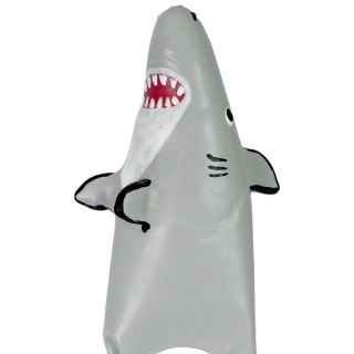 CONDOMERIE - HANDPAINTED NOVELTY CONDOMS SHARK MODEL XL - D-243308 - Teknashop Ltd