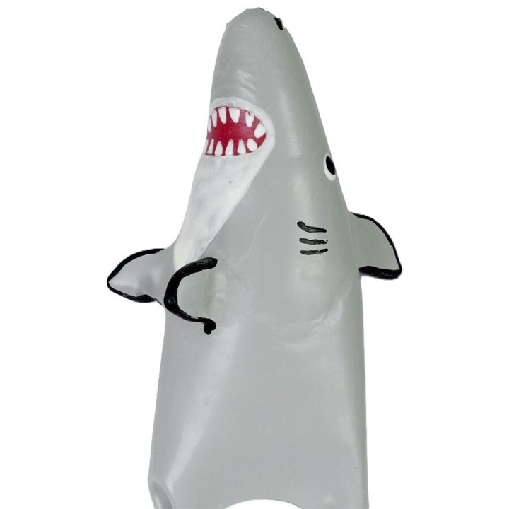 CONDOMERIE - HANDPAINTED NOVELTY CONDOMS SHARK MODEL XL - D-243308 - Teknashop Ltd