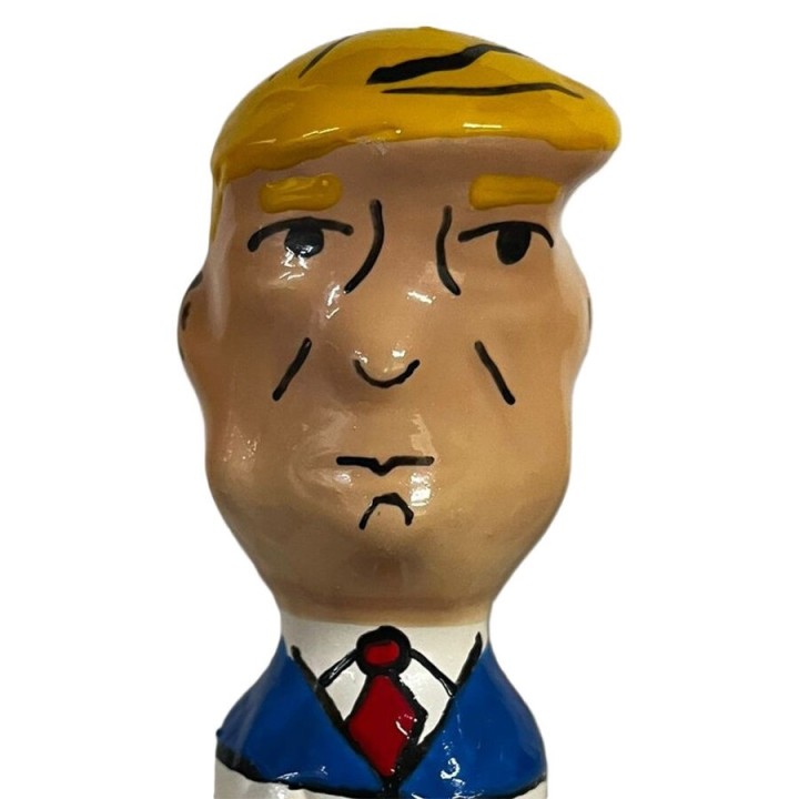 CONDOMERIE - HANDPAINTED NOVELTY CONDOMS GRUMPY TRUMP XL - D-243314 - Teknashop Ltd