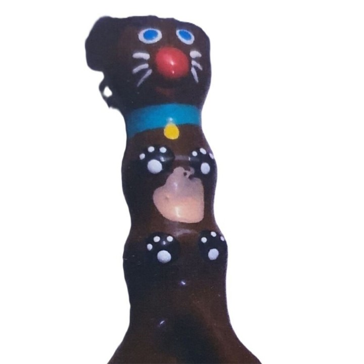 CONDOMERIE - HANDPAINTED NOVELTY CONDOMS BROWN DACHSHUND XL - D-243326 - Teknashop Ltd