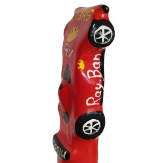 CONDOMERIE - HANDPAINTED NOVELTY CONDOMS F1 FERRARI XL - D-243331 - Teknashop Ltd