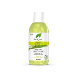 Dr Organic Tea Tree Mouthwash 500ml - unisex - Teknashop Ltd