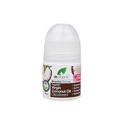 Dr Organic Virgin Coconut Oil Deodorant  Roll On 50ml - unisex - Teknashop Ltd