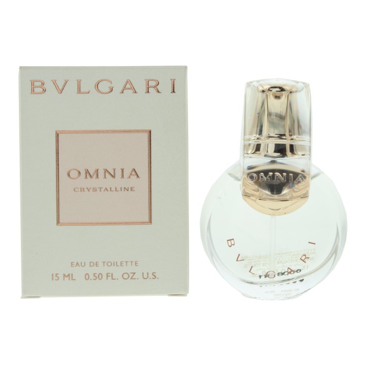Bvlgari, Omnia Crystalline, Eau De Toilette, For Women, 15 ml *Miniature - Teknashop Ltd