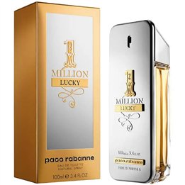 Paco Rabanne 1 Million Lucky Eau De Toilette Spray 100ml - unisex - Teknashop Ltd