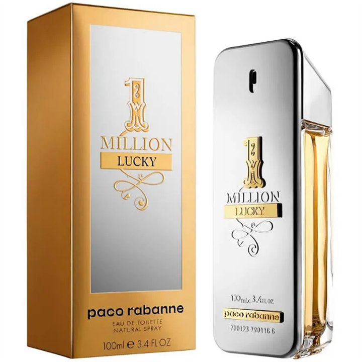 Paco Rabanne 1 Million Lucky Eau De Toilette Spray 100ml - unisex - Teknashop Ltd