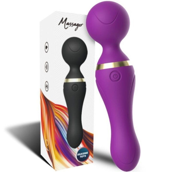 ARMONY - FREEZA MASSAGER & VIBRATOR SUPER FLEXIBLE HEAD PURPLE - D-237974 - Teknashop Ltd