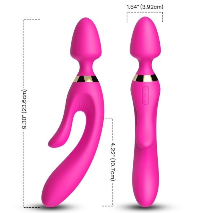 ARMONY - MASSAGER & VIBRATOR RABBIT FUCHSIA - D-237983 - Teknashop Ltd