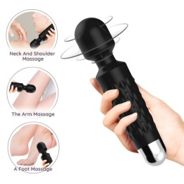 ARMONY - POSTMAN MASSAGER & VIBRATOR SUPER FLEXIBLE HEAD BLACK - D-237988 - Teknashop Ltd
