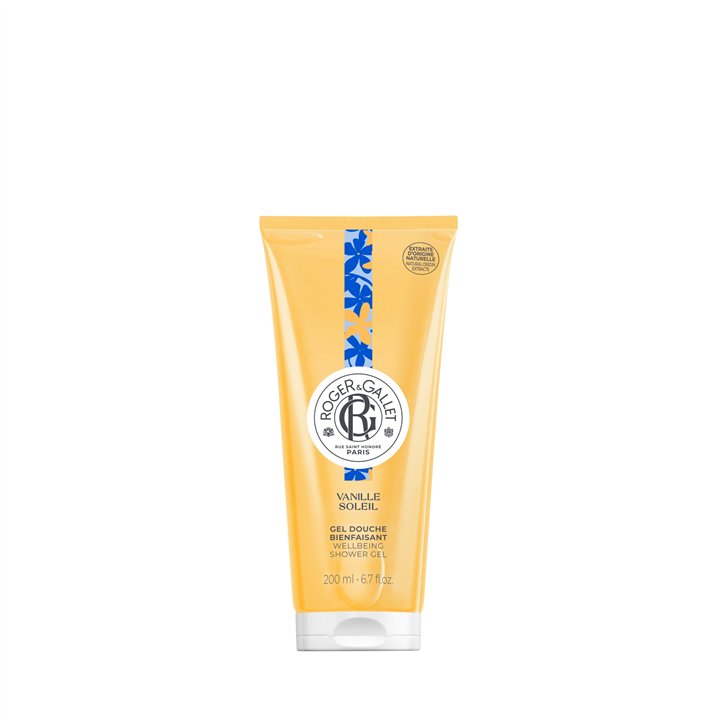 Roger & Gallet, Vanille Soleil, Shower Gel, For All Skin Types, 200 ml - Teknashop Ltd