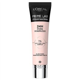 L'Oreal Paris, Prime Lab 24H, Pore Minimizing, Liquid Primer, 30 ml - Teknashop Ltd