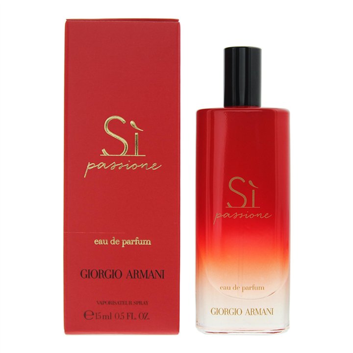 Giorgio Armani, Si Passione, Eau De Parfum, For Women, 15 ml *Miniature - Teknashop Ltd