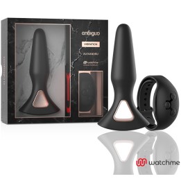 ANBIGUO - WATCHME REMOTE CONTROL VIBRATOR ANAL PLUG ALEXANDRU - D-228360 - Teknashop Ltd