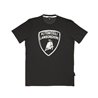 LAMBORGHINI SIZE L MENSCLASSIC BIG LOGO T-SHIRT BLACK