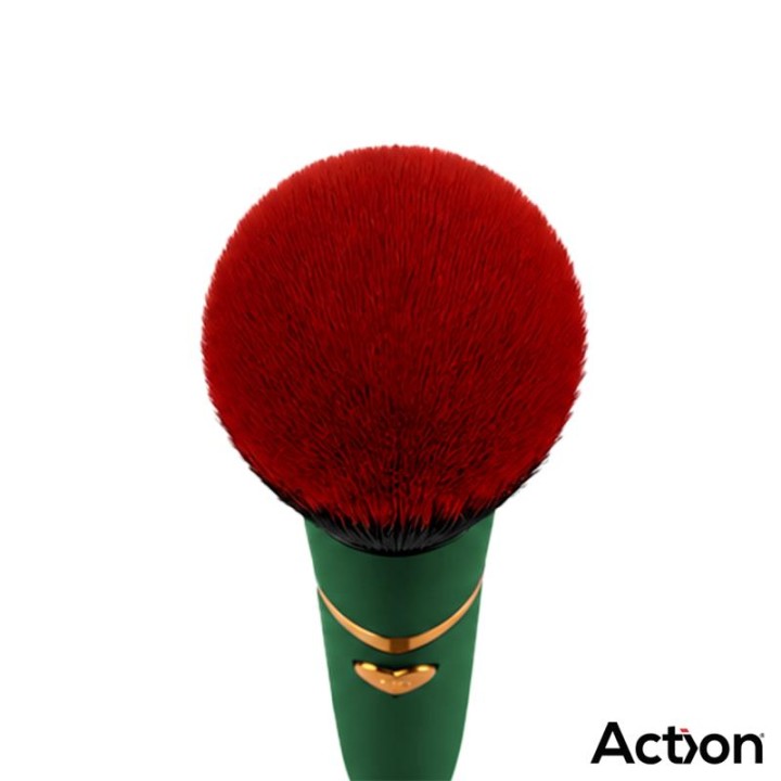 Secret Vert Vibrating Make-Up Brush Green - AC-431 - Teknashop Ltd