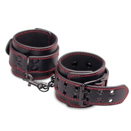Handcuffs Bondage Black - LO-LV1655 - Teknashop Ltd