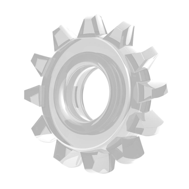 Penis Ring Power Plus Clear - LO-LV1432-C - Teknashop Ltd