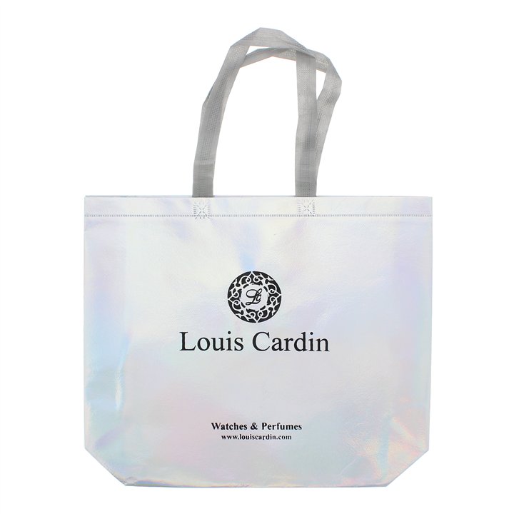 Louis Cardin, Grey Tote Bags - Teknashop Ltd