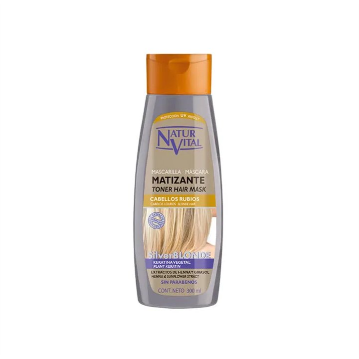 Naturaleza Y Vida Toner Hair Mask Blonde 300ml - unisex - Teknashop Ltd