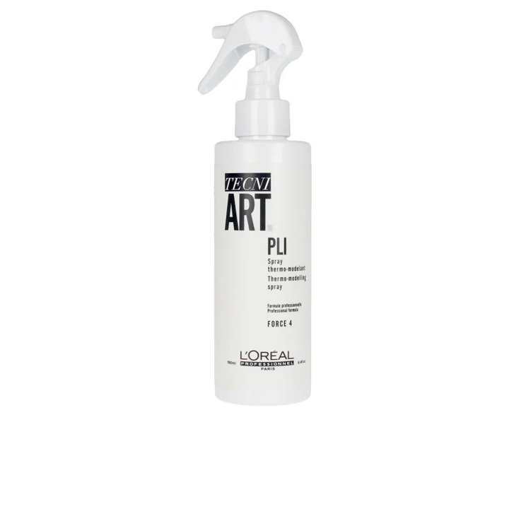 L'Oreal Professionnel Tecni Art Pli Spray Thermo-Modelant Force 4 190ml - unisex - Teknashop Ltd