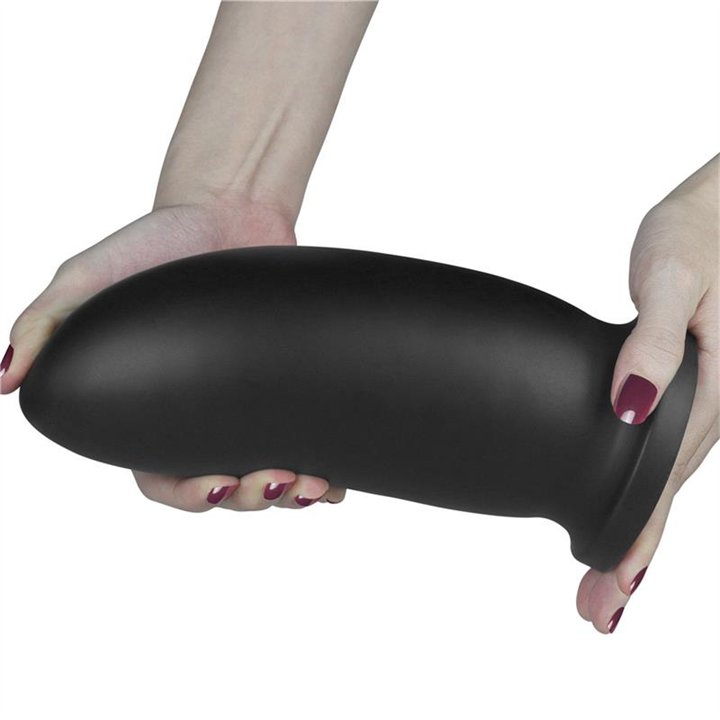 Dildo King Sized Anal Bomber 9 Black - LO-LV2245 - Teknashop Ltd