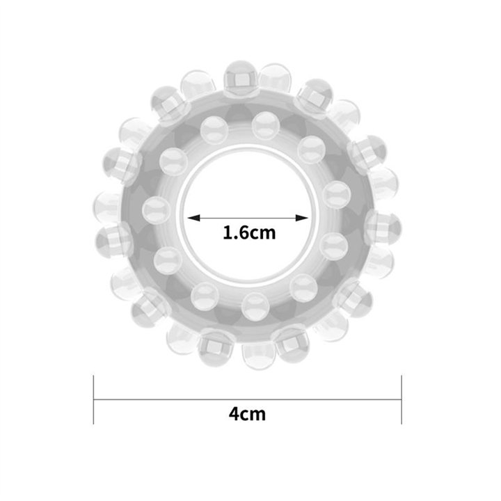 Penis Ring Power Plus Clear - LO-LV1433-C - Teknashop Ltd