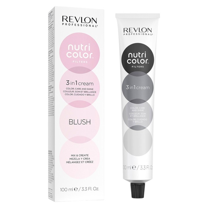 Revlon, Nutri Color Filters, Semi-Permanent Hair Dye,  Blush, 100 ml - Teknashop Ltd