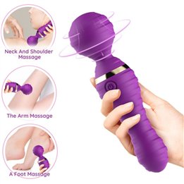 ARMONY - FREEDO MASSAGER & VIBRATOR SMALL PURPLE - D-237985 - Teknashop Ltd