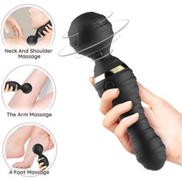 ARMONY - FREEDO MASSAGER & VIBRATOR SMALL BLACK - D-237986 - Teknashop Ltd