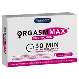 MEDICA GROUP - ORGASM MAX FOR WOMEN 2 CAPSULES - D-244366 - Teknashop Ltd