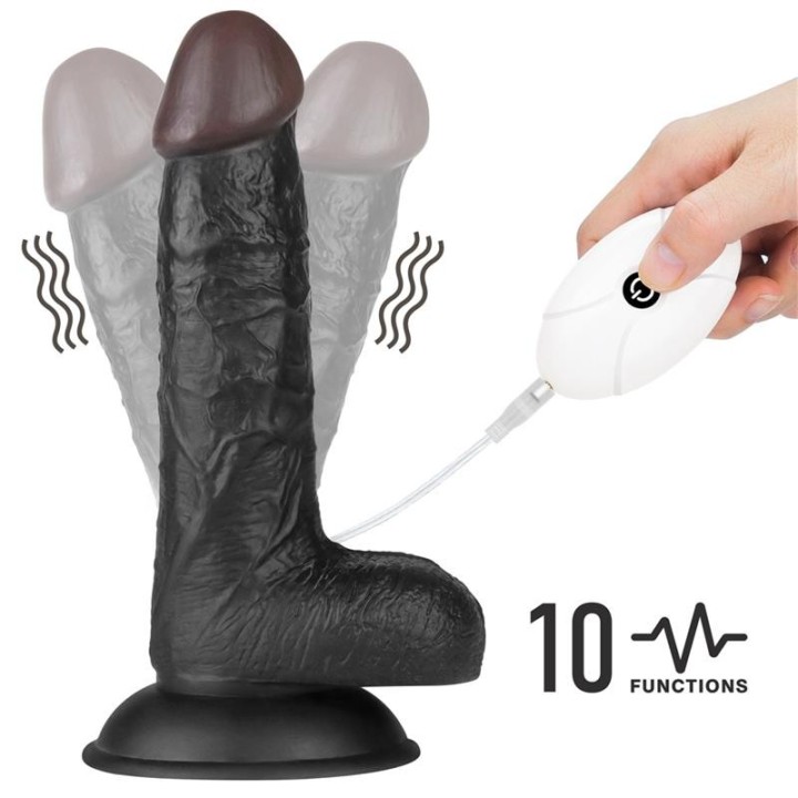 Adjustable Strap on with Dildo 10 Functions 7.0 - LO-LV715125 - Teknashop Ltd
