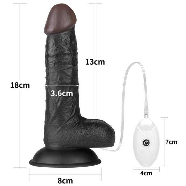 Adjustable Strap on with Dildo 10 Functions 7.0 - LO-LV715125 - Teknashop Ltd