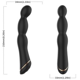 ARMONY - BAMBU VIBRATOR ADJUSTABLE BLACK - D-237933 - Teknashop Ltd