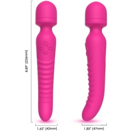 ARMONY - MISSION MASSAGER & VIBRATOR HEAT EFFECT FUCHSIA - D-237976 - Teknashop Ltd