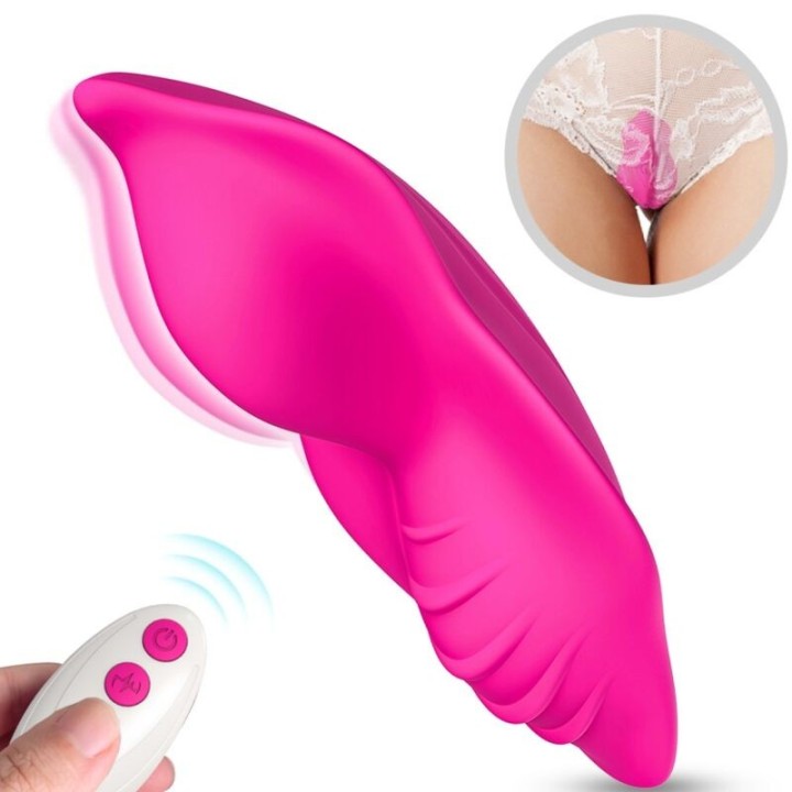 ARMONY - WHISPER WEARABLE PANTIES VIBRATOR REMOTE CONTROL FUCHSIA - D-237996 - Teknashop Ltd