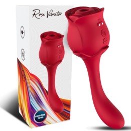 ARMONY - ROSELOVER CLITORIS SUCTION & STIMULATOR RED - D-237961 - Teknashop Ltd