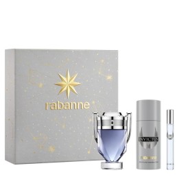 Set Paco Rabanne: Invictus, Eau De Toilette, For Men, 100 ml + Invictus, Eau De Toilette, For Men, 10 ml + Invictus, Deodorant S